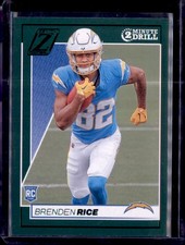 2024 Panini Zenith #113 Brenden Rice Two Minute Drill