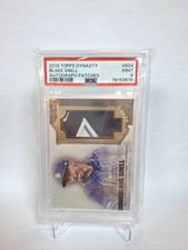2019 Topps Dynasty Blake Snell Auto Patches Relic /10  #DAP-BS3 PSA9