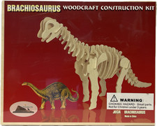 3D Wooden Puzzle Brachiosaurus Woodcraft Construction Kit Dinosaur.