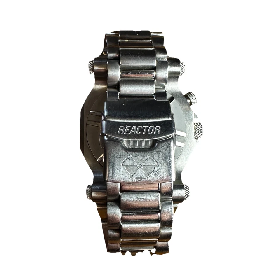 RELOJ REACTOR NEUTRON 93801 HOMBRE 45.5MM INOX 200M 660 FT AGUA JAPÓN MOVT Foto 3 de 4