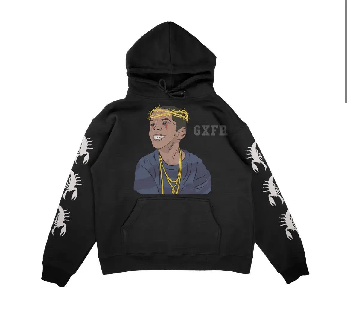 Westside Gunn Flygod Hoodie 187 Size Large Black Blientele GxFR