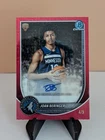 Joan Beringer Rookie Red Mojo Auto /5  Topps Bowman Chrome 2025 RC Timberwolves