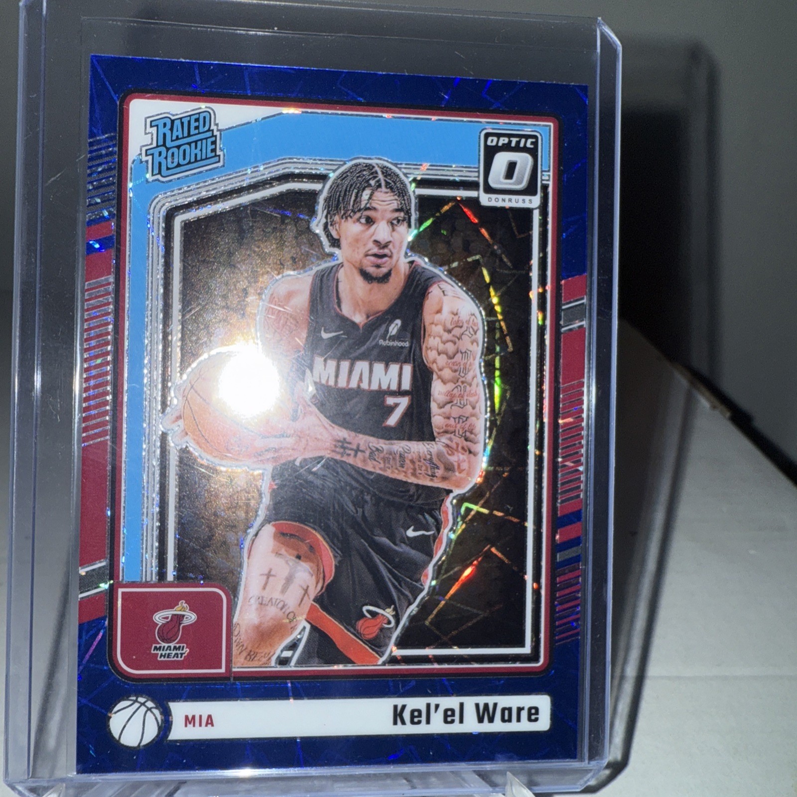 KEL'EL WARE 2024 Donruss Optic Rated Rookie #280  Blue Velocity Holo