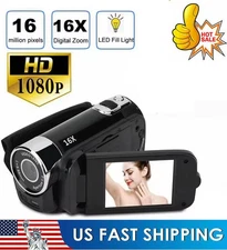 1080P HD Camcorder Digital Video Camera TFT LCD 24MP 16X Zoom DV AV Night Vision