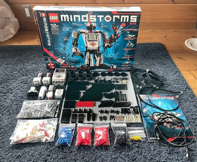 LEGO Mindstorms EV3 31313 Robot Kit Complete Set Box Manual Tested Used