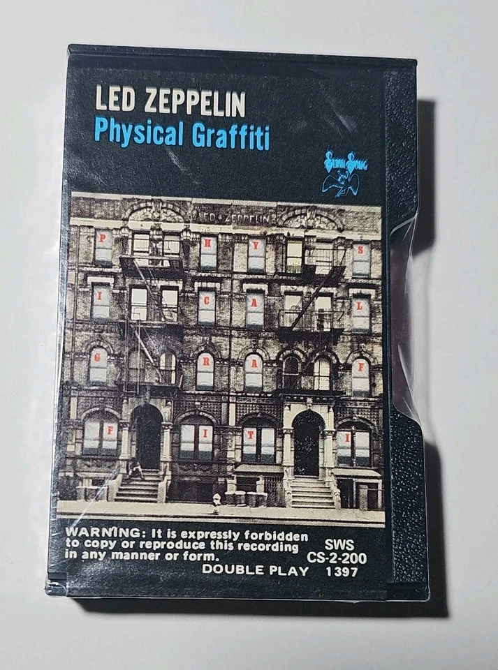 Led Zeppelin Physical Graffiti Pink Cassette - Image 4 of 4