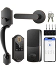  SEVEKO Fingerprint Smart Door Lock Keyless Entry Deadbolt Keypad Bluetooth NEW