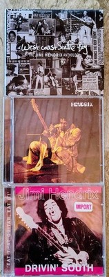 Jimi Hendrix 3 CDs - West Coast Seattle Boy, Fillmore East, Drivin' South