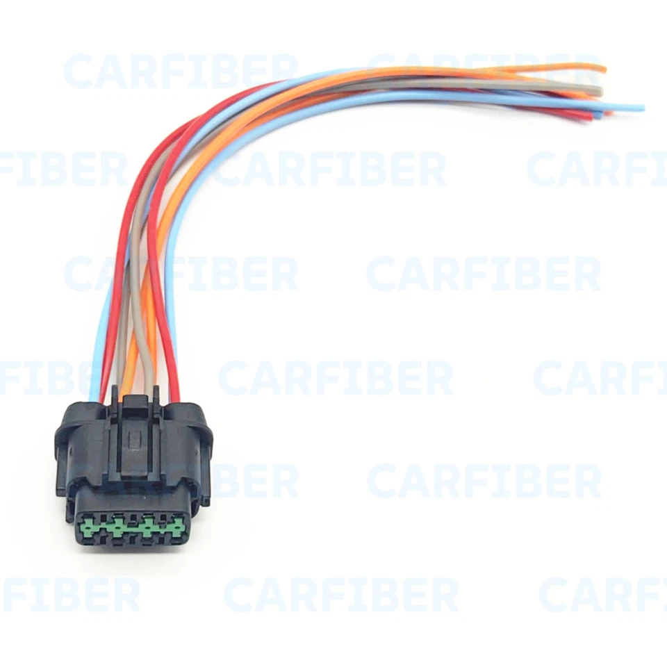 8-Way LED Headlamp Headlight Pigtail Connector Fits Nissan Rogue 2017-2021 - Image 3 of 4