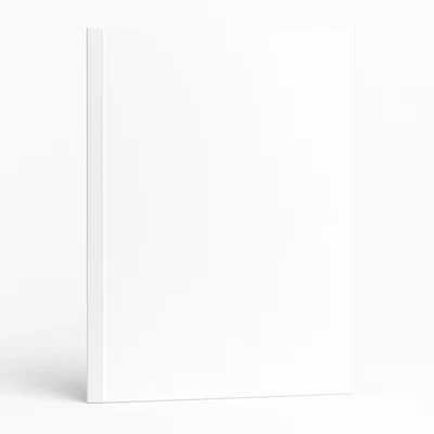 BIND2GO Gloss White Thermal Binding Covers A4 Clear Front Leathergrain Card 240gsm