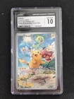 2023 POKEMON PALDEA Evo SVP EN-SV BLACK STAR PROMO #027 PIKACHU CGC 10 GEM MINT