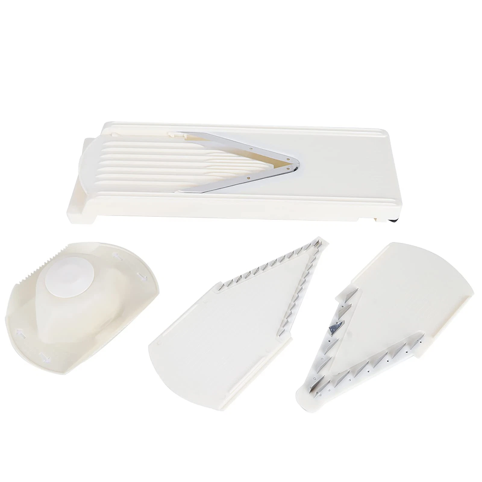 Mandoline Slicer for Kitchen, Adjustable Vegetable Chopper, Fruit, Cheese Gra...