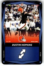 2025 UNO Elite NFL Football Core Edition Card #83 Blue Dustin Hopkins