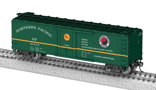 Lionel 2454390 40' Steel Flat-End Boxcar "Northern Pacific" #98583 | Zustand: Neu
