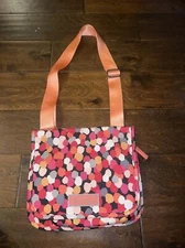 Vera Bradley Pixie Blooms, Polka Dots Travel Crossbody Bag