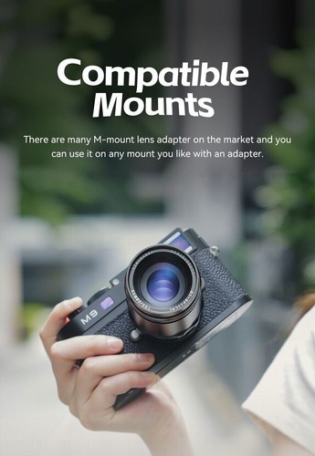 TTArtisan 100mm F2.8 Bubble Bokeh Lens Full Frame For Leica M-Mount M240 Camera - Picture 12 of 21