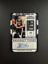 Killian Tillie 2020 Contenders Draft Picks Prospect Ticket Auto #94 Rookie