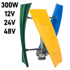 300W Vertical Axis Wind Turbine Generator Wind Power Generation 12V 24V 48V New