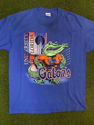 90s Florida Gators - Vintage College T-Shirt (XL) | eBay
