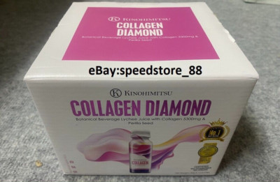 1 Boxes Kinohimitsu Collagen Diamond For Women 5300mg 16's x 50ml -Exp: 2026-NEW