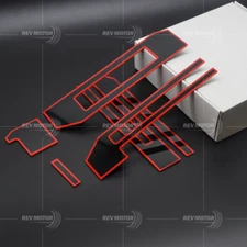 2021-2024 Raised Tailgate Insert Letter For F-150 Accessories Emblem Black Red