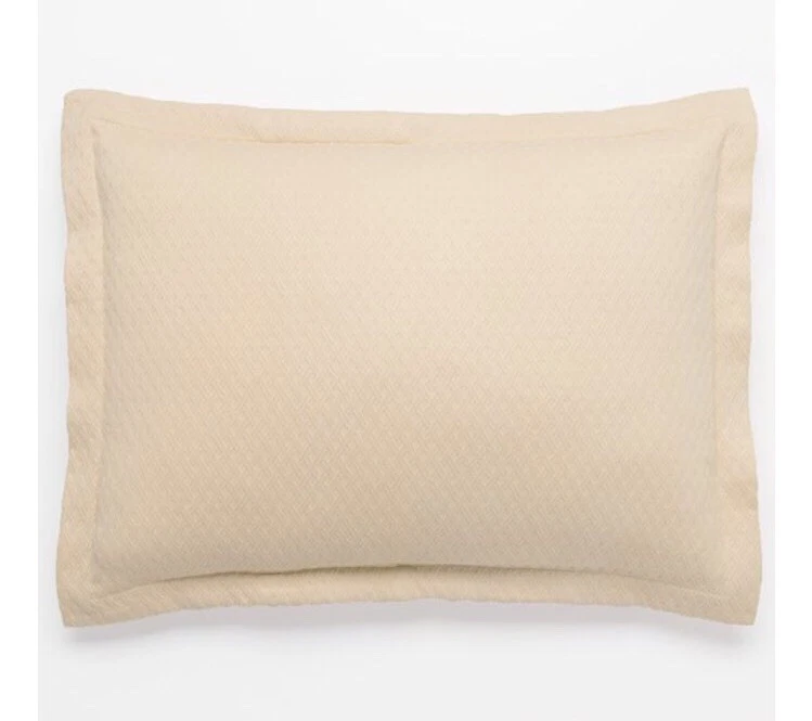 CHAPS Home 套装 2 个标准鞋尺寸:20 х 26 英寸全新发货免棕褐色 MATELASSE — 第 2/4 张图片