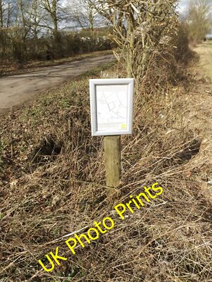 Foto 6x4 Open Access Karte auf neuer Straße tolles Grün \/TM1277 c2015