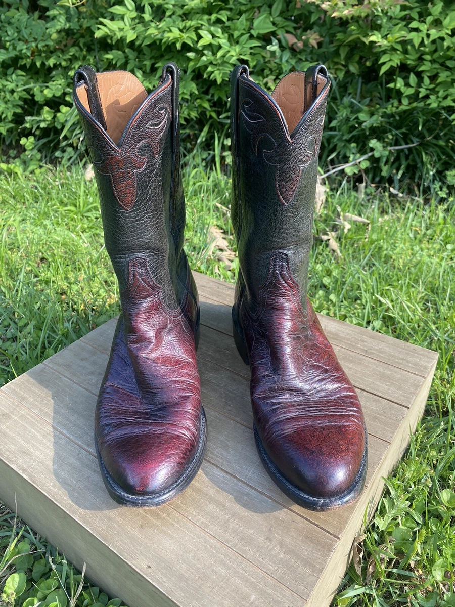 Roper faux top ostrich boots