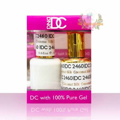 DND DC Soak Off Gel Polish Duo #2460 - Coconut Silk