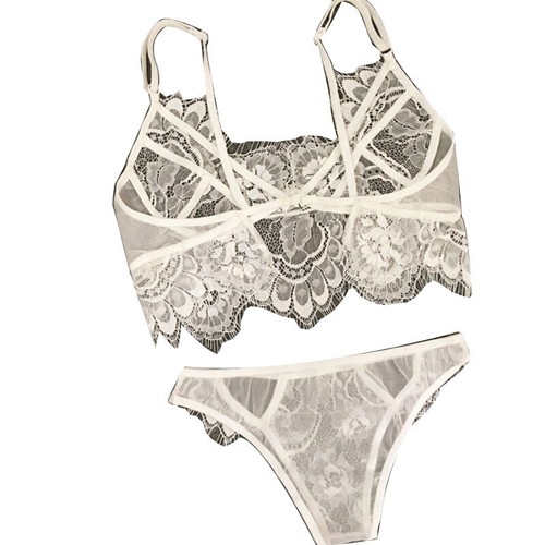 Set Lingerie Donna Sexy Body Tuta Intimo Mini Reggiseno Teddy Babydoll Perizoma' - Foto 7 di 14