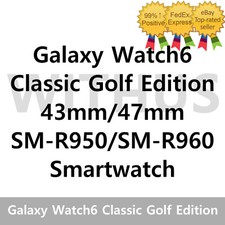 SAMSUNG Galaxy Watch6 Classic Golf Edition 43mm/47mm Smartwatch - Tracking 