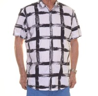 Inc International Concepts White Combo Shirt Size L on sale Inc International Concepts White Combo Shirt Size L on sale