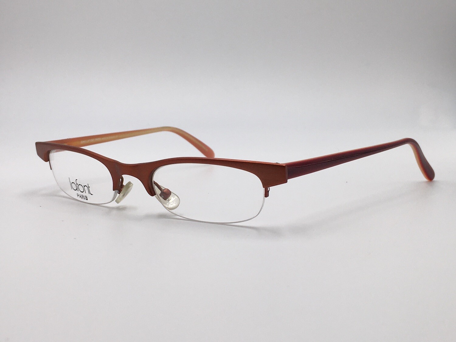 Lunettes De Soleil Vintage Jean Lafont Paris - Monture Beige Ronde, Idéales Pour Collection