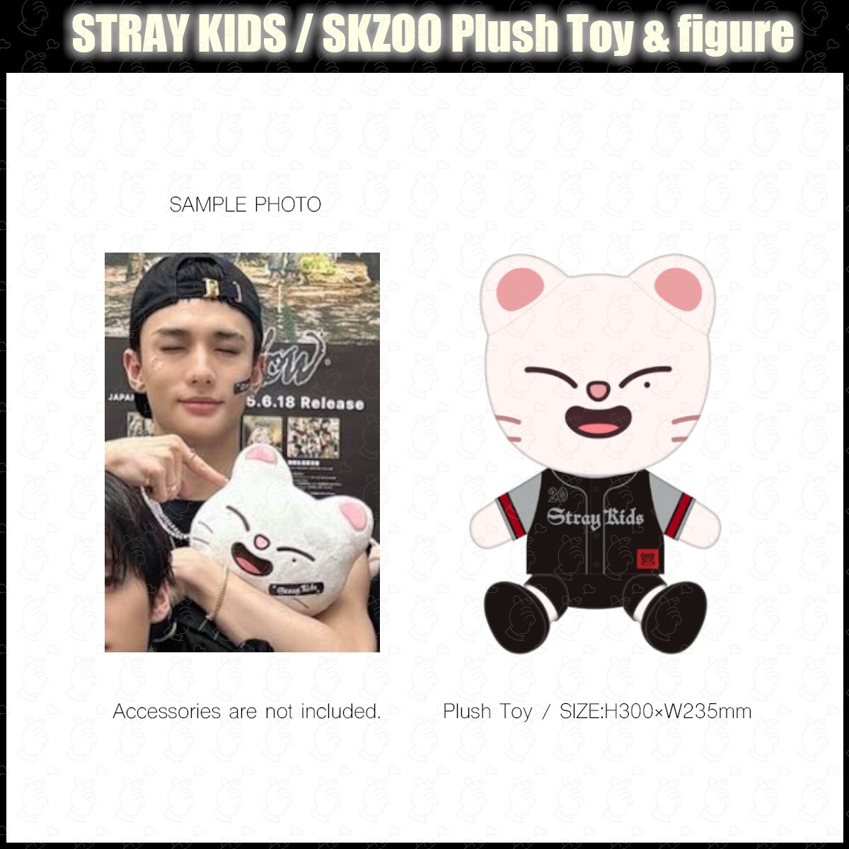 Stray Kids - Straykids  dominATE バンザイぬい ぬいぐるみ　ハンクオッカ PRE STRAY KIDS dominATE Japan Tour 2025 Official MD SKZOO