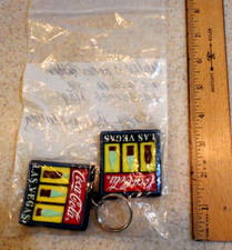 Rare Coca Cola preproduction Sample 1999 Gift creations Vegas keychain Magnet