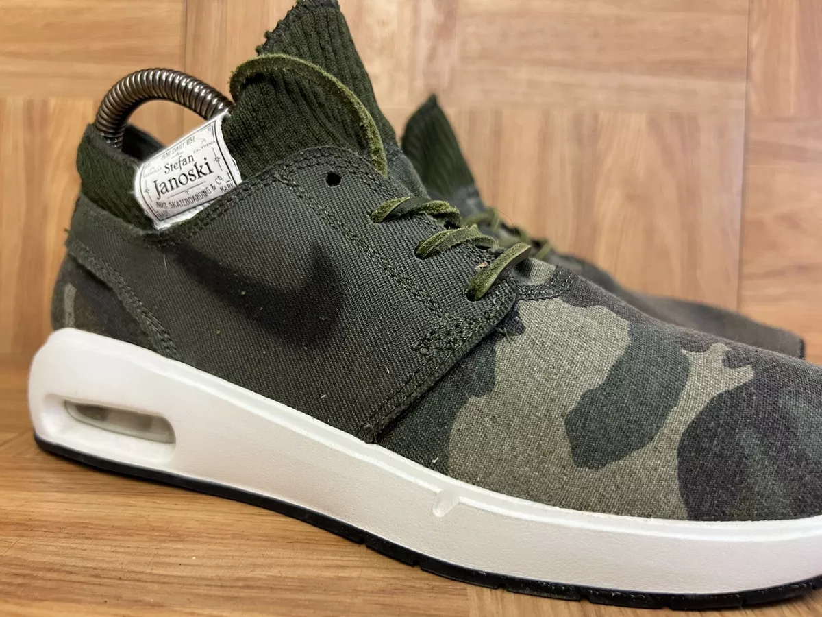 RARE🔥 SB Air Max Janoski 2 Premium Army Sz 7 AT5878-203 Green eBay