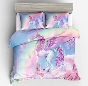 girls unicorn bedding sets