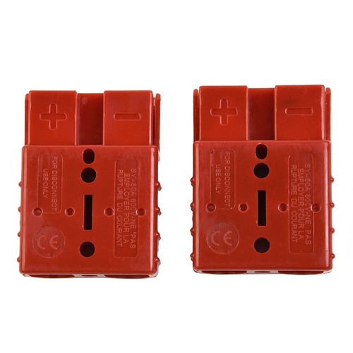 2Pcs FOR ANDERSON-Plug CABLE TERMINAL BATTERY POWER CONNECTOR 50 AMP 600V - Picture 27 of 45