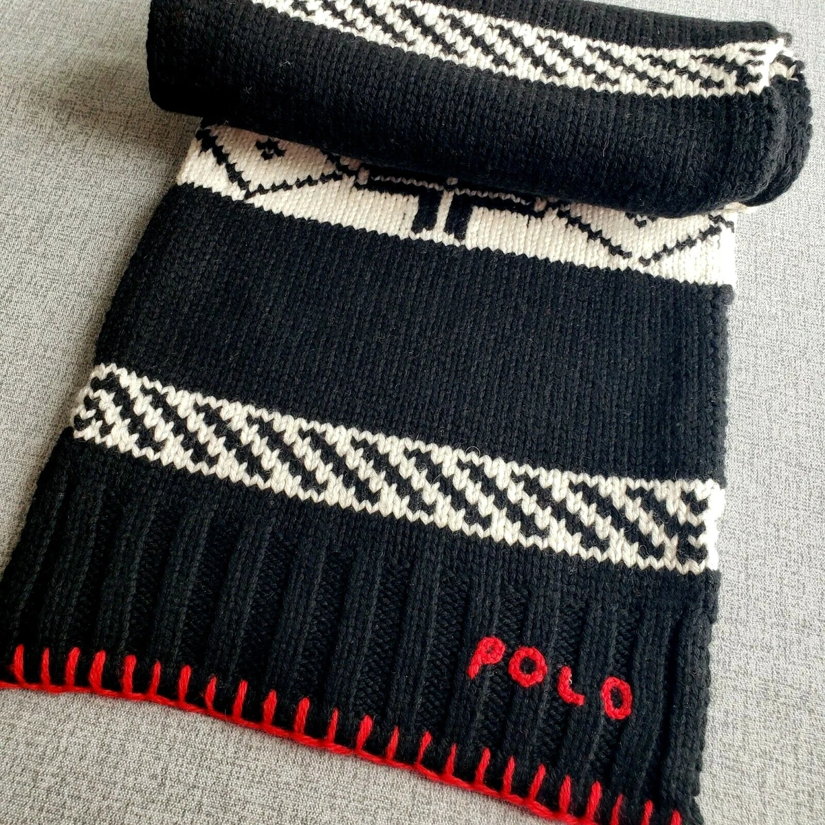 Ralph lauren hat and scarf best sale set womens