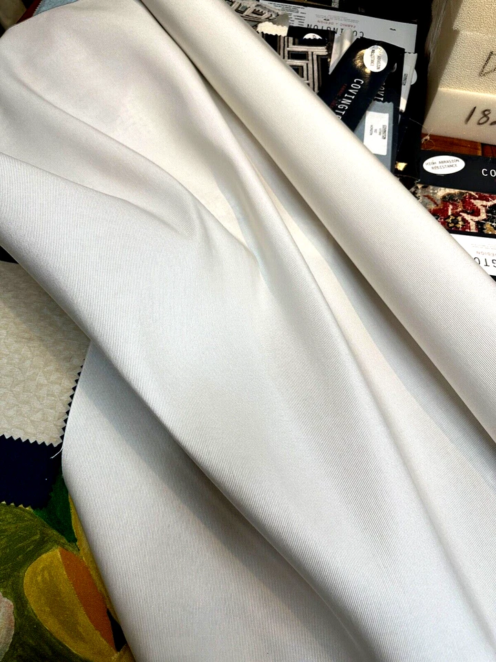 Sunbrella Rib Natural 100% Acrylic Canvas for Upholstery (by the yard) 7704-0000 - Image 2 of 4