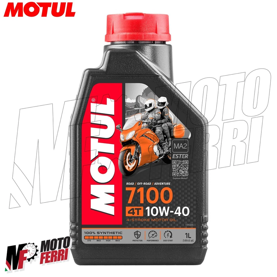 Mantenimiento Suzuki GSX-R 750 2000/2021 - 3L Motul 7100 10W40 Aceite + Filtro Foto 2 de 4