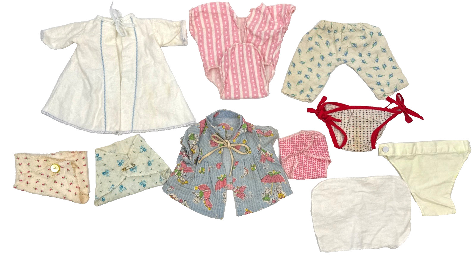 Lot Robe Pajamas Pj's Diapers