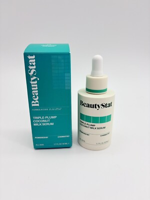 BEAUTY STAT Triple-Plump Coconut Milk Serum 1.7 oz (50 mL) New in Box