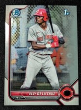2022 Bowman Chrome #BCP-50 Elly De La Cruz 1st Prospect Reds