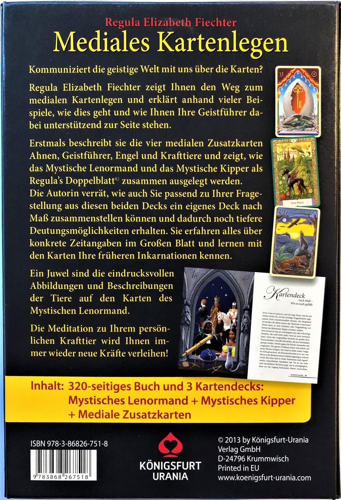 Thumbnail - Mediales Kartenlegen | Regula Elizabeth Fiechter | Taschenbuch | 288