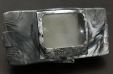 ARROW VIEW 35mm Illuminated Magnified Slide Viewer Marbled Art Deco