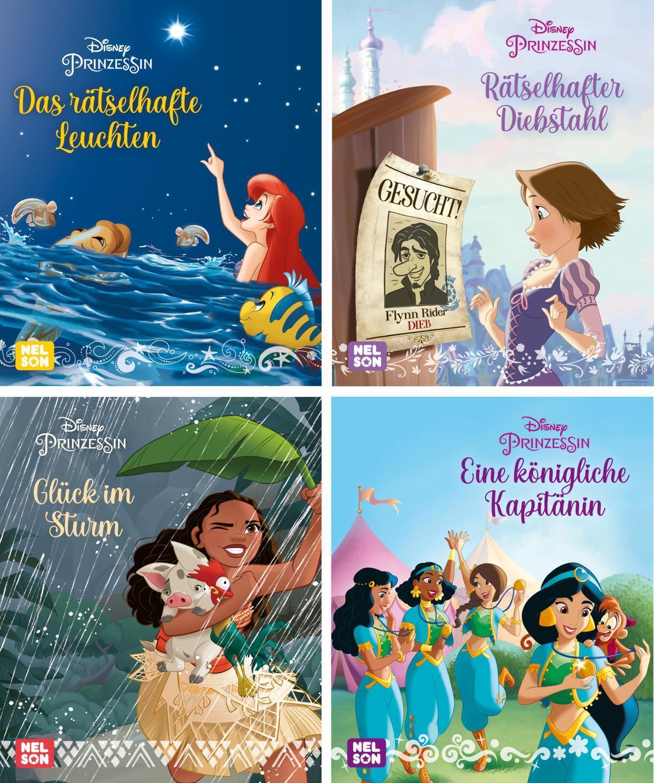 Thumbnail - Nelson Mini-bücher: 4er Disney Prinzessin 17-20 | Box | Nelson