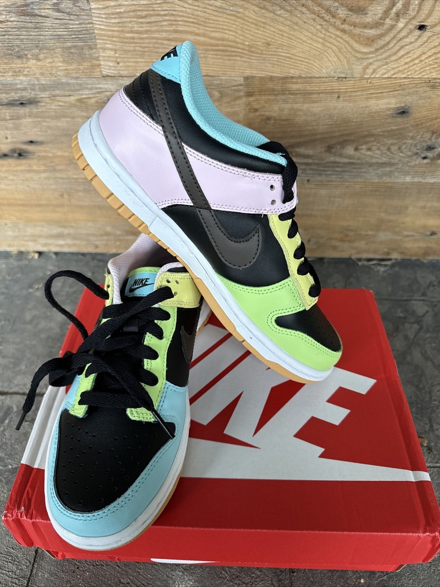 Nike Dunk Low SE Retro Free 99 Black/Dark Chocolate GS Size