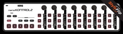 Korg NanoKontrol  2 Skin | Color White | Protective Decal | StyleFlip Skins