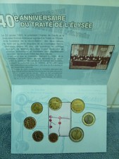 Germany / France - 2003 - Coin Set - German-French Mixed
